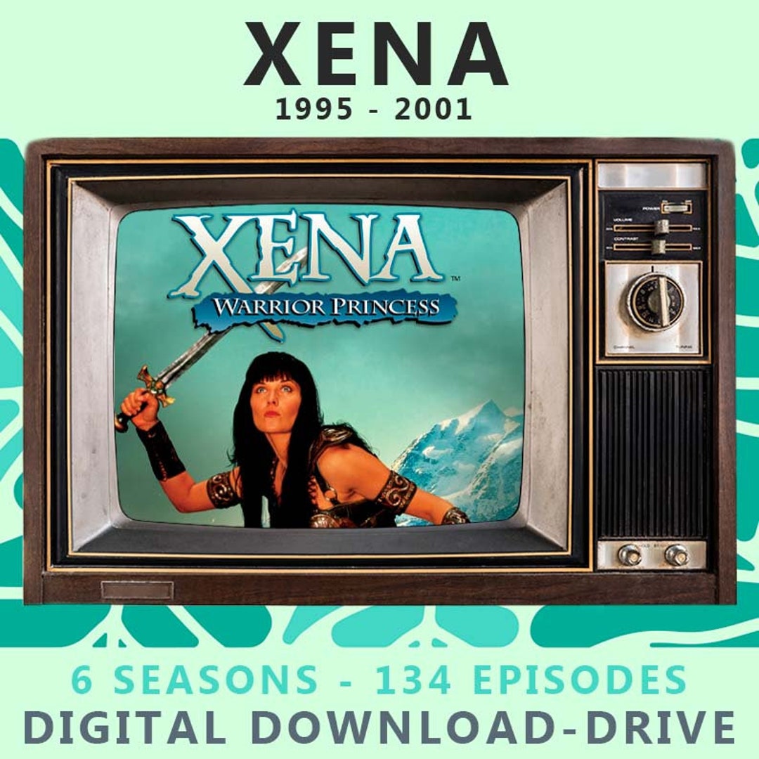 Xena Warrior Princess Complete Series 19952001 Television Etsy