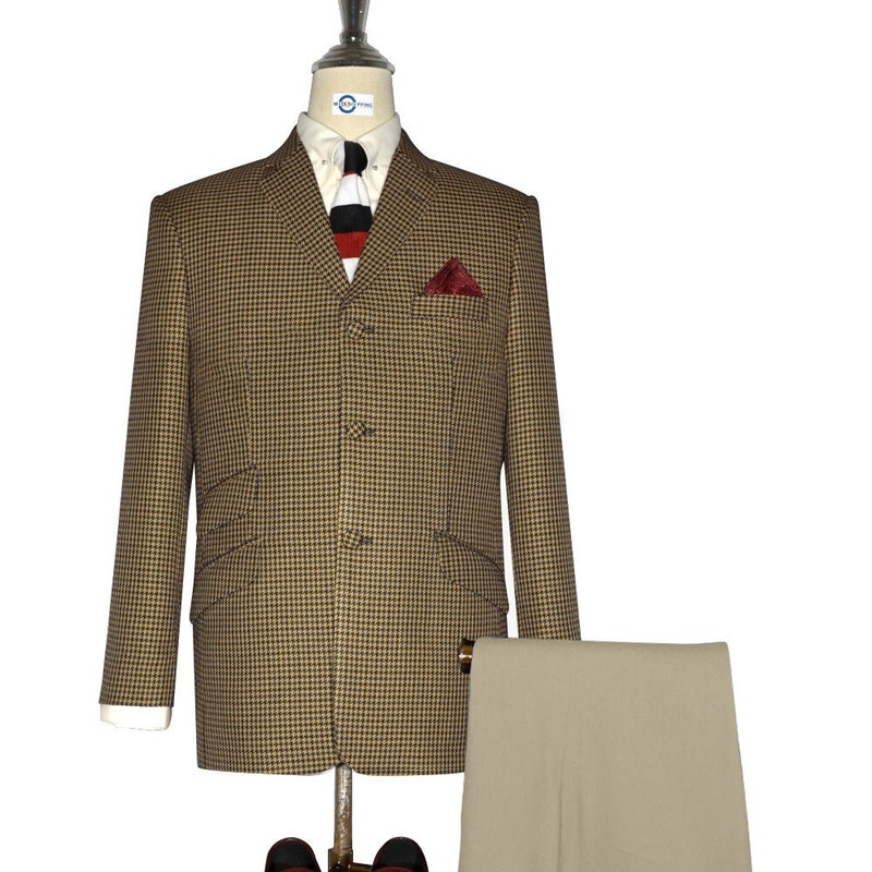 Pink Houndstooth BC Blazer