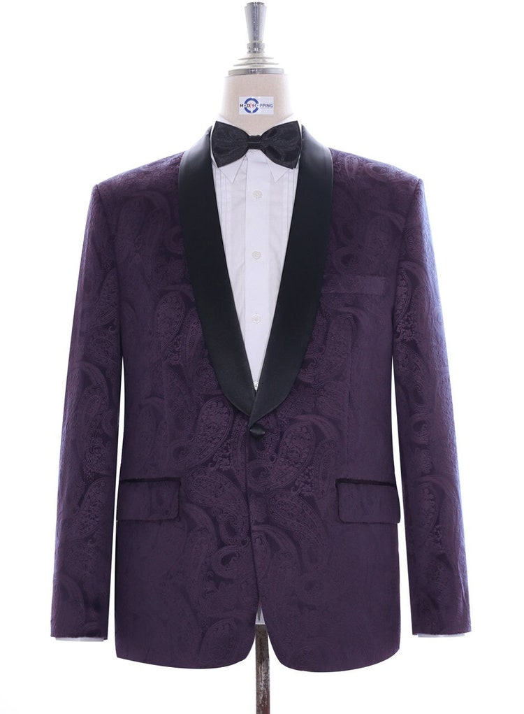 Paisley tuxedo clearance jacket