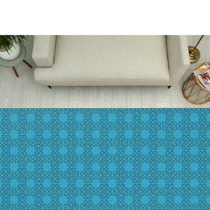 Celtic Knot Rug: Modern Christian Home Decor