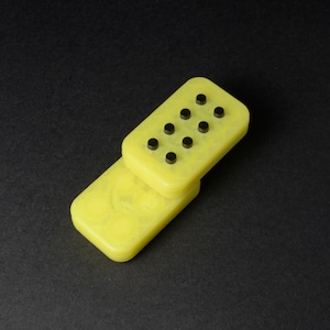 Click Brick Slider - 2 Click Mini Fidget Slider Glow In The Dark Fidget Toy