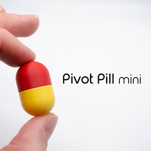 Pivot Pill Mini - Magnetic Fidget Toy Customizable Colors
