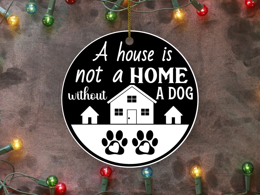 Christmas With Dogs First Christmas Ornament for Dog Lovers Etsy