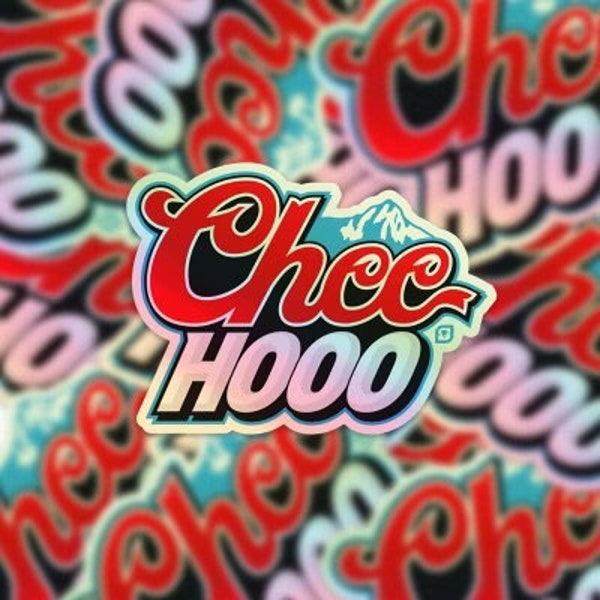 Chee Hooo holographic sticker