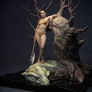 3d printer files,stl model,3d fantasy girl,3d fantastic figure,digital print files,stl for print,3d printing files,3d naked woman,3d woman