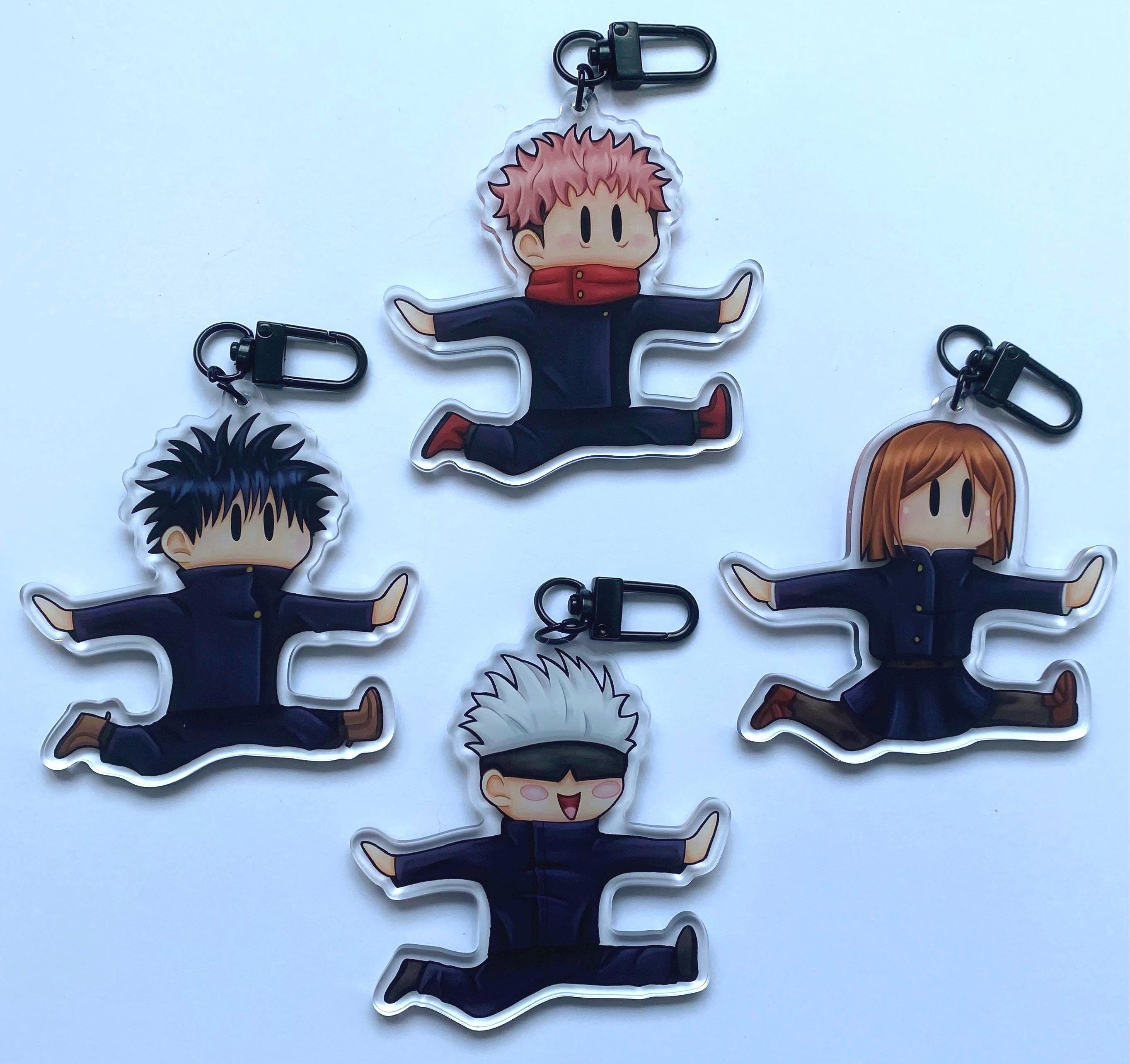 Jujutsu Jump Acrylic Keychains | Jjk - Etsy UK