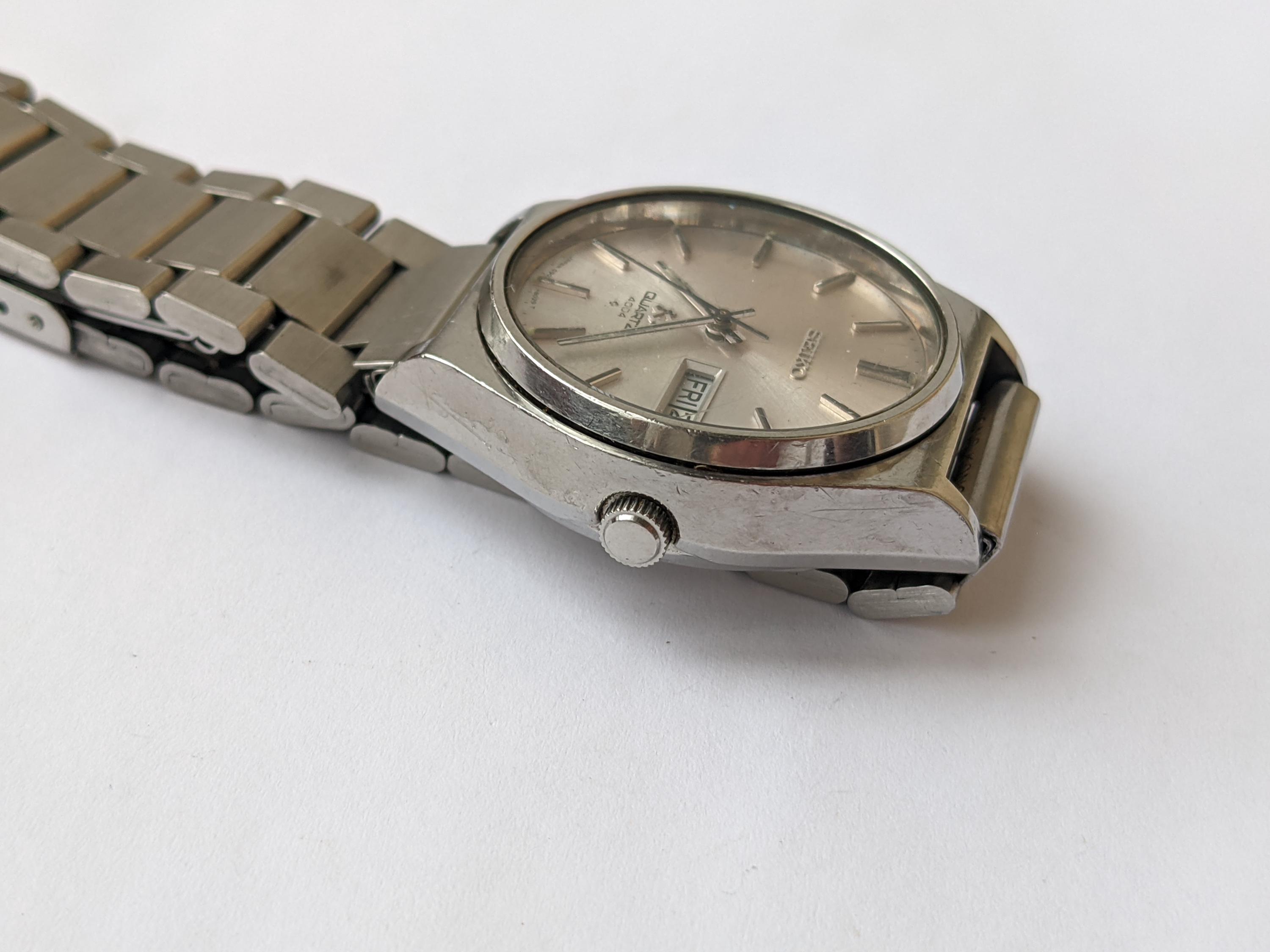 Vintage Seiko Men's Watch 4004 SQ Quartz Japan 0903-8029T New Vintage Seiko Men's Watch 4004 SQ Quartz Japan 0903-8029T New