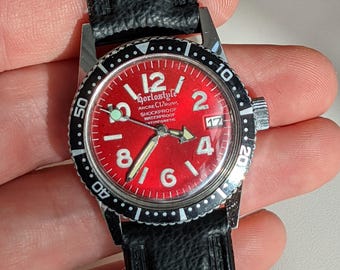 Vintage watch Horlostyle Ancre C17Rubins anti-magnetic unisex womans Diver Style