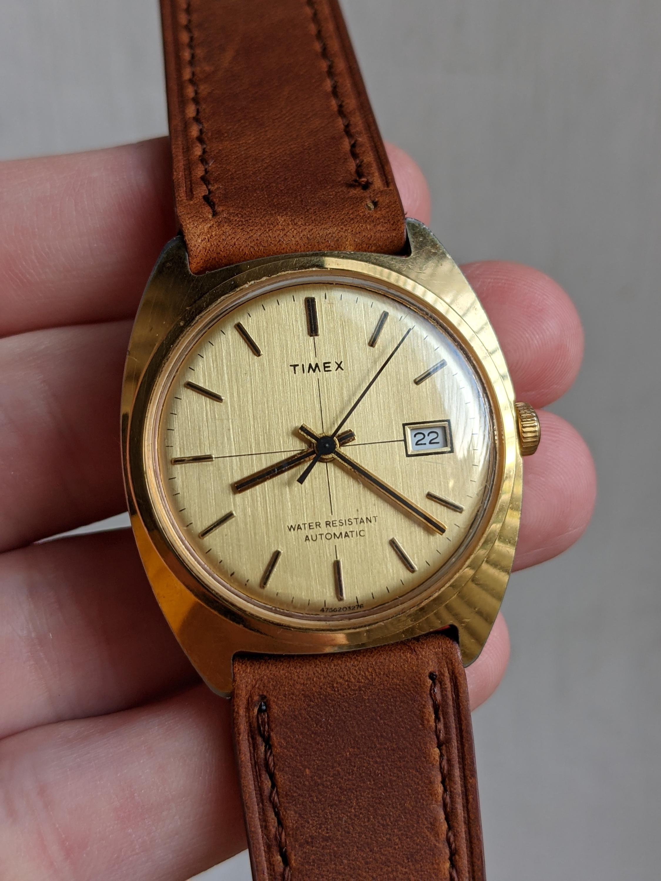 Vintage Timex Viscount Automatic Watch - Works Vintage 1969 Timex Viscount Watch Series Part 6 #timex - YouTube main image 2