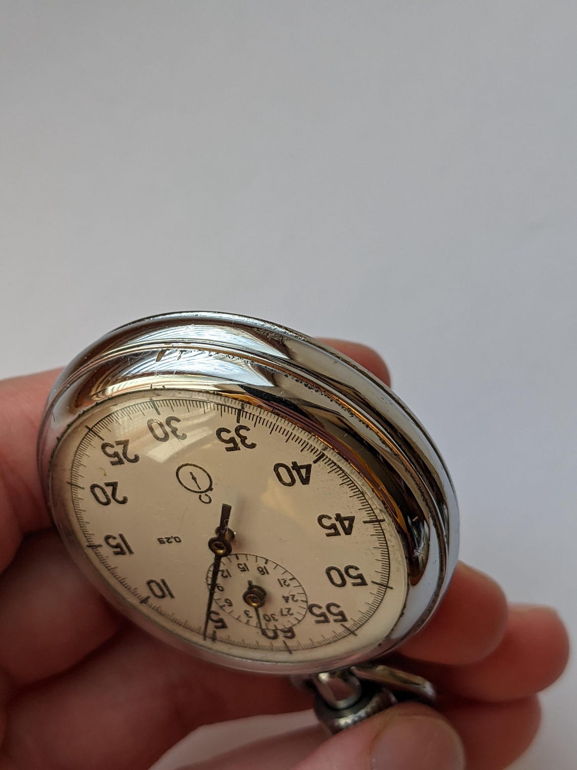 Vintage Soviet mechanical stopwatch AGAT made in USSR, photo 3 sur 5