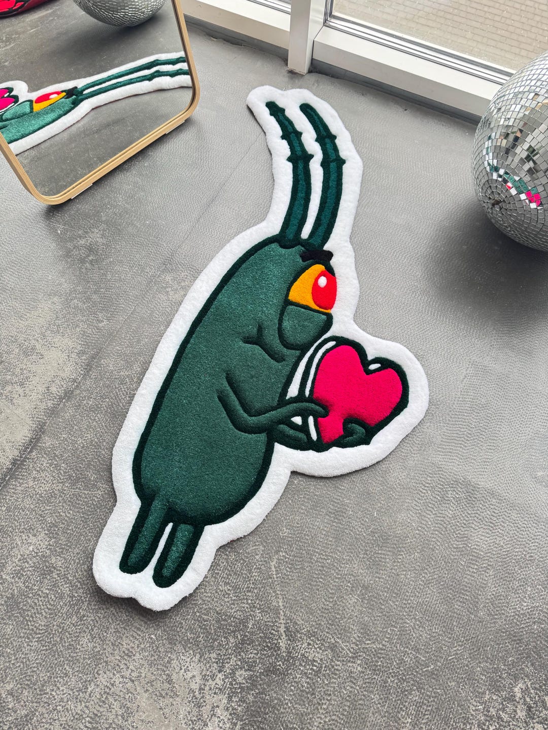 Plankton Rug Plankton Custom Fluffy Rug - Etsy