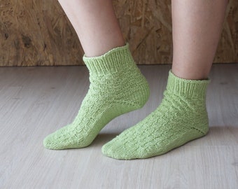 Cotton Socks, Knitted Socks, Handmade Socks, Casual Socks, Cute Socks, Organic Cotton