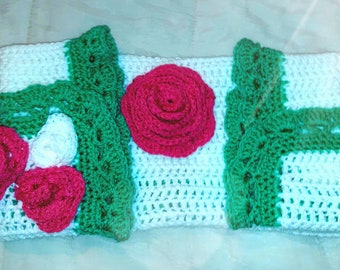 couverture naissance bébé au crochet