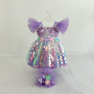ariel's purple sparkly dress Guys we finally getting Ariel's sparkle dress! : r/DreamlightValley