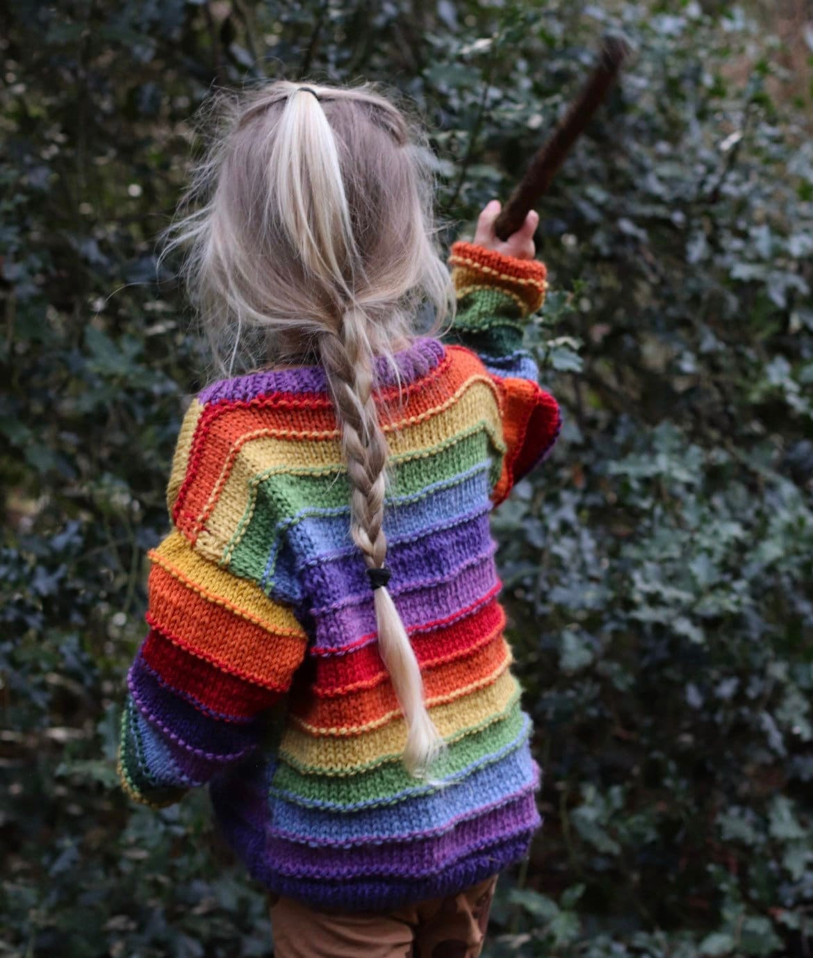 Rainbow sweater kids outlet