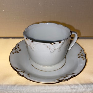 Service à thé-service à café-XIXème siècle-19ème siècle-service en porcelaine. Bild 7