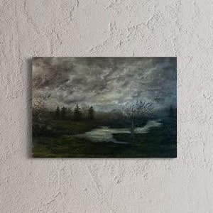 Digital Print, Stormfront Oil Painting