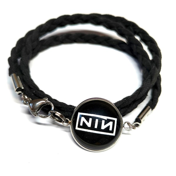 NIN BRACELET, Nine inch nails, Music jewelry, Nin, NIN jewelry, Nin Gift