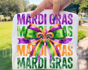 Coquette Mardi Gras PNG, NOLA Png, Design en sublimation de la reine du Mardi Gras, fête de rue, conception de chemises de carnaval, cadeaux de Mardi Gras à la Nouvelle-Orléans