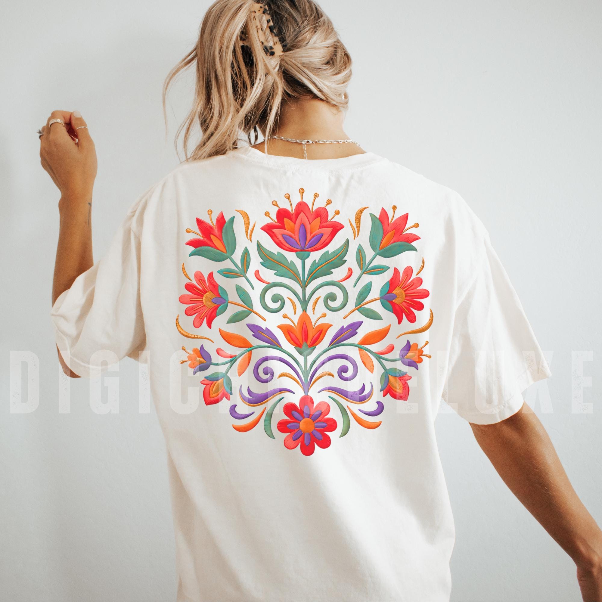 Mexican Flowers PNG, Cinco De Mayo Png, Floral Boho Png Sublimation ...