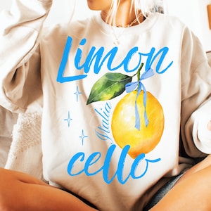 Amalfi Coast Italy PNG Shirt Sublimation and Dtf Design, Digital Download, Lemon Png, Summer Png, Tshirt Design, Trendy Design Limoncello