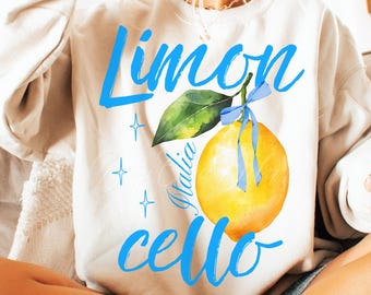 Amalfi Coast Italy PNG Shirt Sublimation and Dtf Design, Digital Download, Lemon Png, Summer Png, Tshirt Design, Trendy Design Limoncello