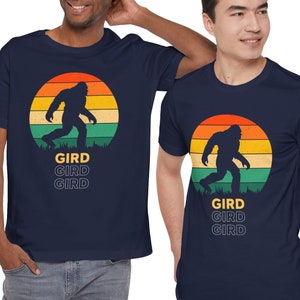 Gird Monkey Gorilla Shirt – Funny Arabic Tee for Men, Perfect Arabian Gift for Husband or Father, Cute Arab Humor Shirt, Dad Gift, Baba Tee