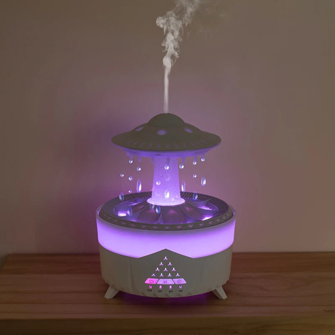 New UFO Raindrop Humidifier Water Drop Air Humidifier USB Etsy Canada
