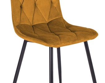 BORGO VELVET TRUFLE upholstered chair