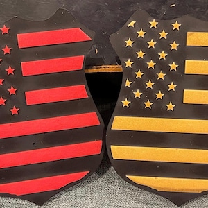 Law Enforcement Badge, Police Shield, 911 badge, personalized badge.