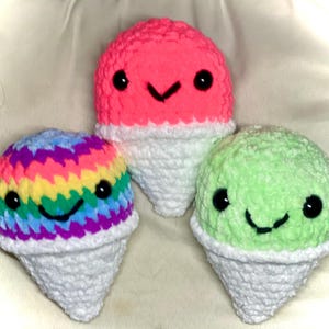 Crochet Snow Cone Amigurumi
