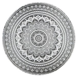 Indische Mandala Kreis Runde Tischdecke Boho Hippie Decke Boho Yoga Matte Überwurf Tischdecke Strand Picknick Pattern-08