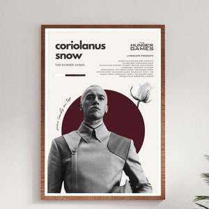 Snow Lands On Top: Coriolanus Snow Tribute Poster - The Ballad of Songbirds and Snakes