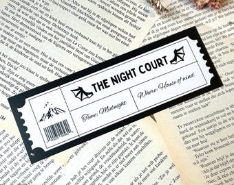 Marcador ACOTAR | el marcador de la corte nocturna