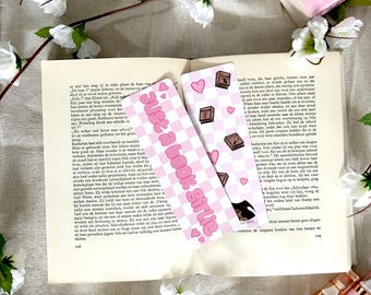 Marcador Solo una chica de libros, chica de libros, marcador