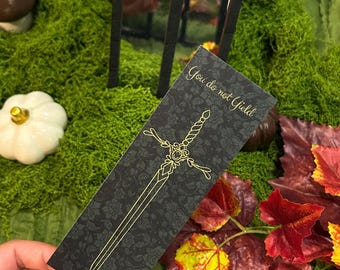 Marcapáginas del Trono de Cristal | Marcapáginas "No te rindas"