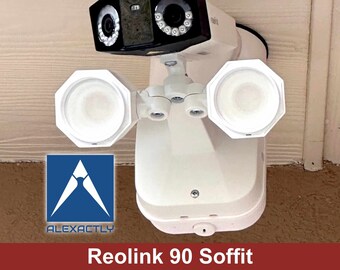 Reolink Duo Floodlight Mount - Soffit / Eave Mount for Reolink Duo PoE and Wifi Security Cameras