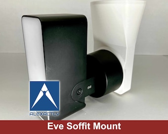 Eve Floodlight Mount - Eave / Soffit Mount for Eve Outdoor Cam - Security Camera