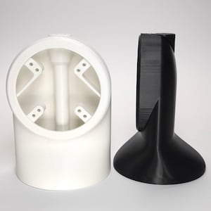 Slim Single 90 Soffit Mount for Floodlight Cameras for Ring, Blink, Wyze and more.