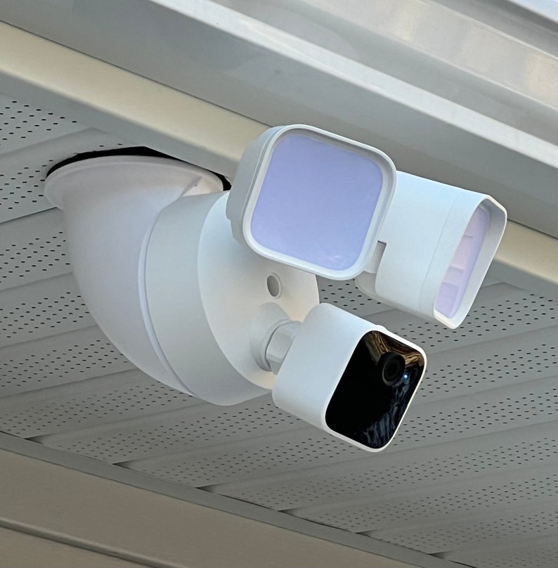 90deg Soffit Mount for Ring, Blink, Wyze Floodlight Cameras, and More