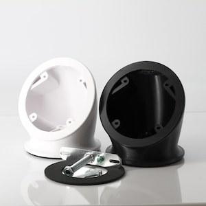UNIVERSAL 60-deg Single Soffit Mount for Floodlight Cameras (Ring, Blink, Wyze)