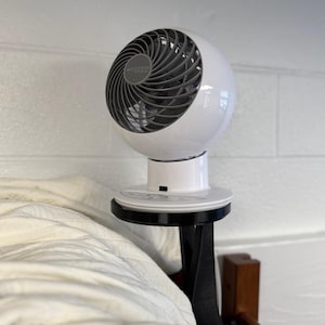 Clamp-on Stand for Woozoo Fan. Great for Bedroom, Dorm, and Office. Includes 8-inch Riser.