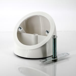 Abgewinkelter Deckenkeil für schräge Traufe