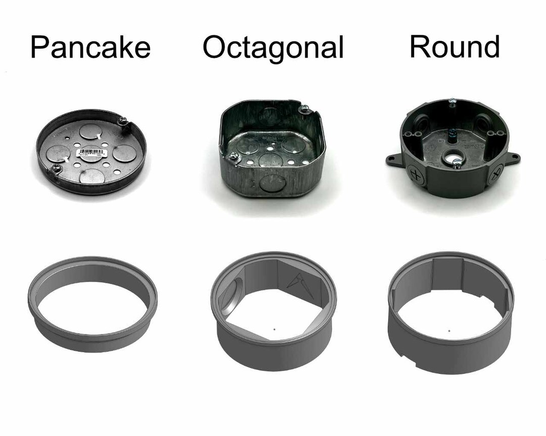 Hide Exposed Electrical Boxes With Our Junction Box Covers. for Use