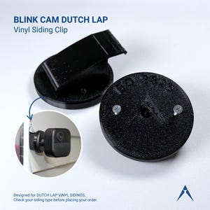 BLINK Cam Siding Clip - Dutch Lap or Traditional - No Drill, No Hole Mount