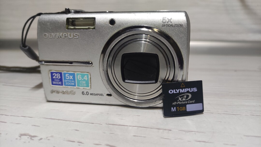 Olympus FE200 6.0 MP Digital Camera Silver Tested Working Etsy
