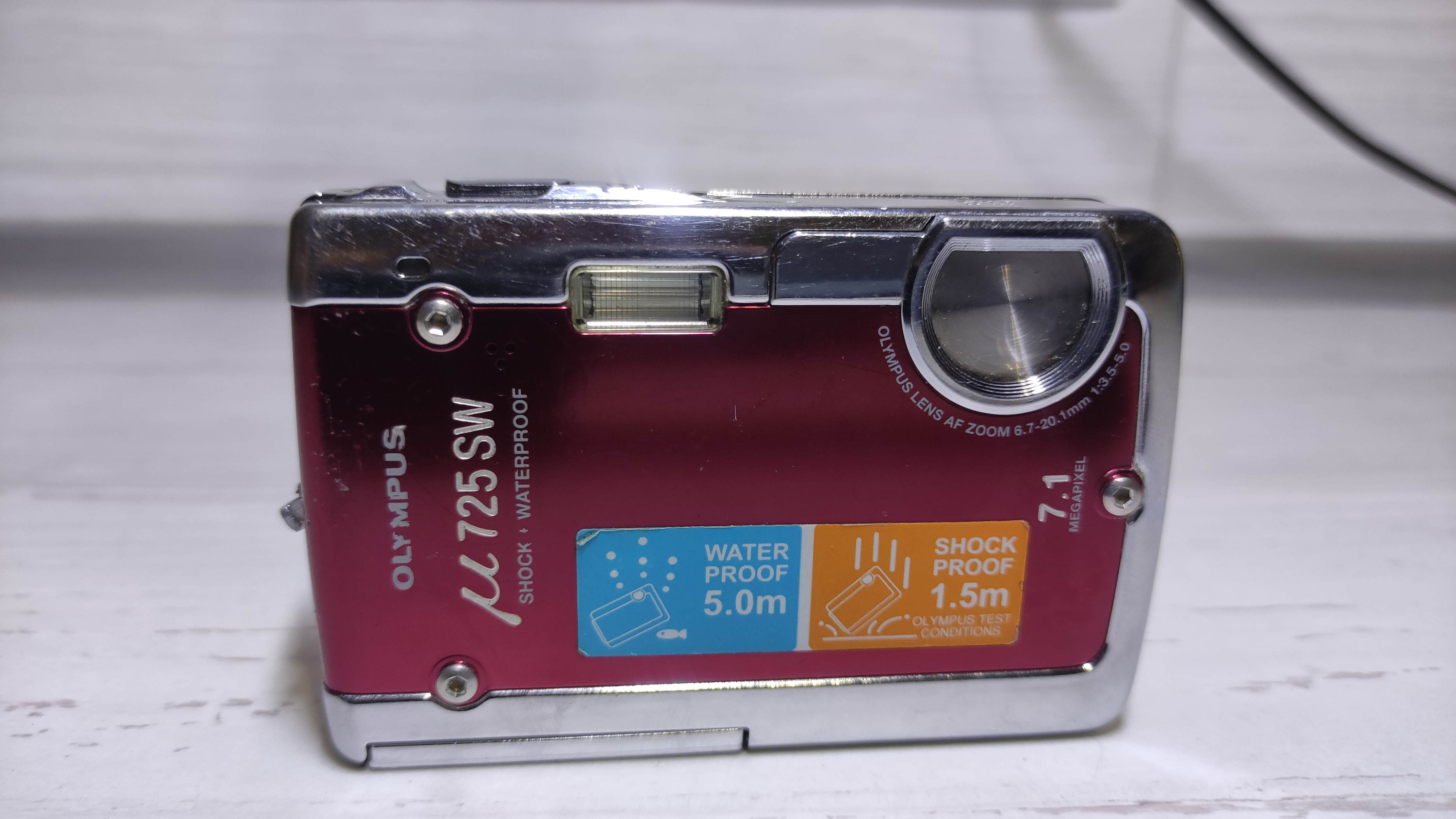 olympus μ725sw Olympus MJU 725 SW (RARE) Full system work