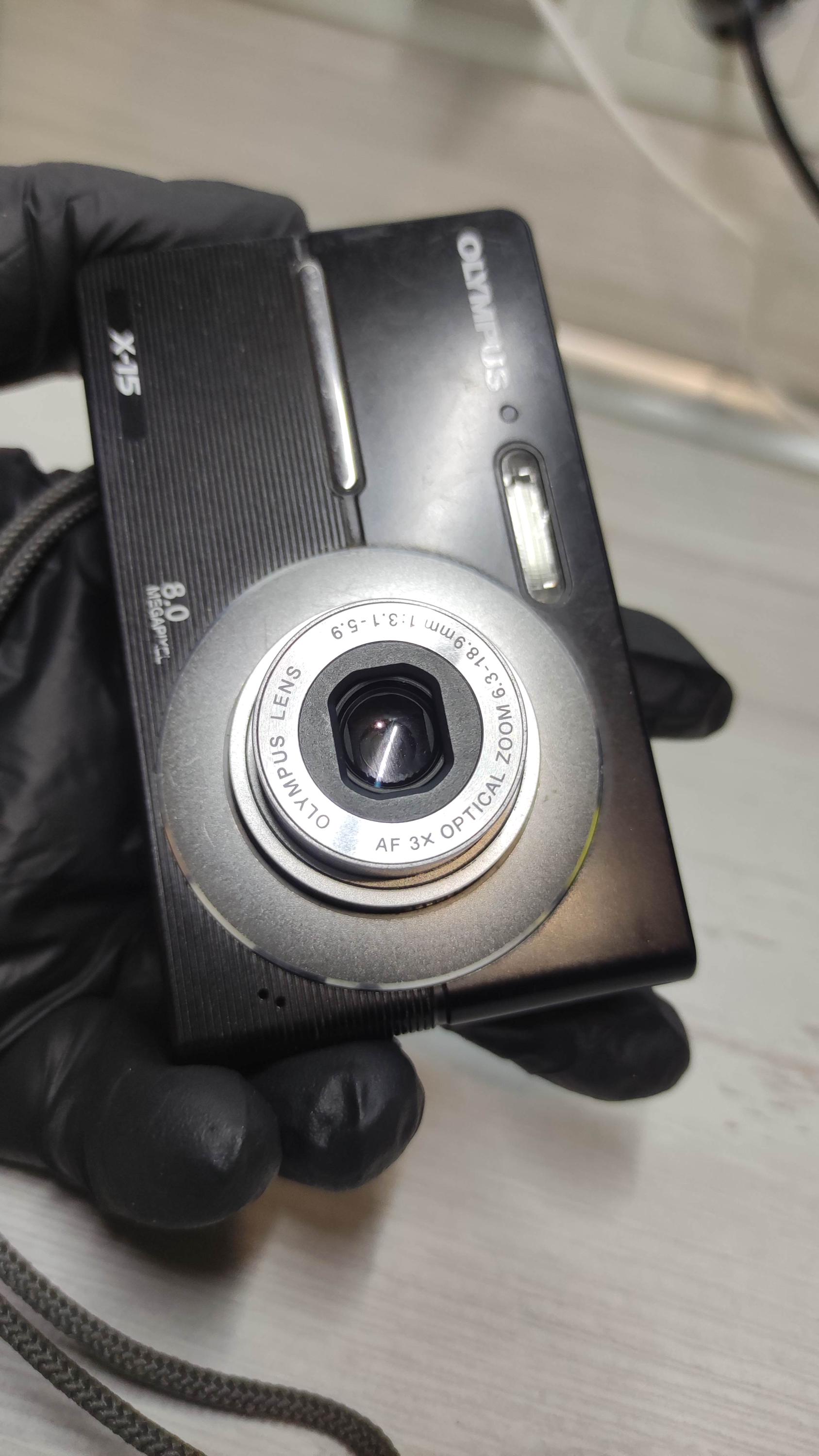 Olympus X-15 Digital Camera 8MP 3x Optical Zoom Compact