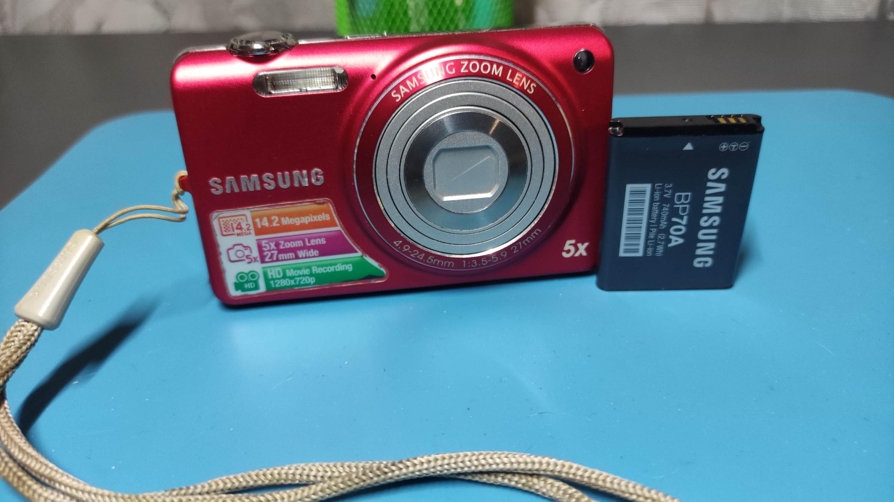 Samsung ST Series ST65 14.2MP Digital Camera - Red - Etsy