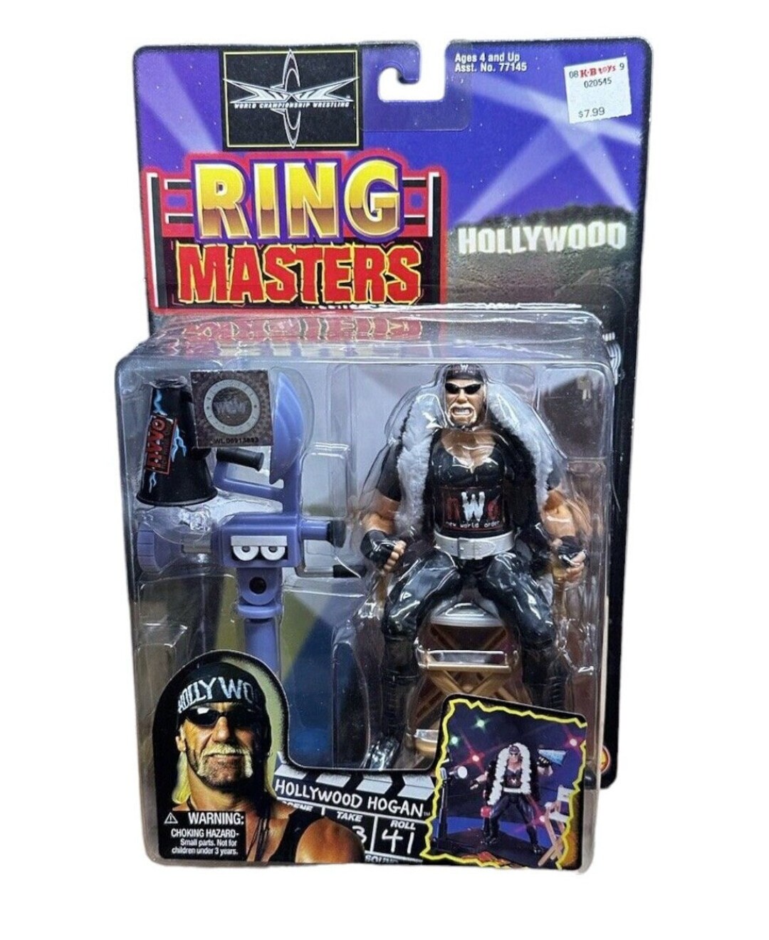 Vintage WCW Ring Masters Lex Luger Torture Rack Action Figure Etsy